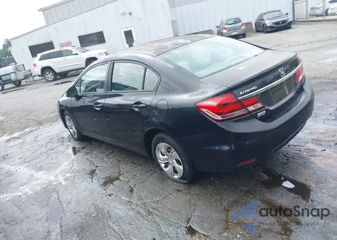 2013 Honda Civic Lx from USA, damaged, VIN 2HGFB2F53DH540920